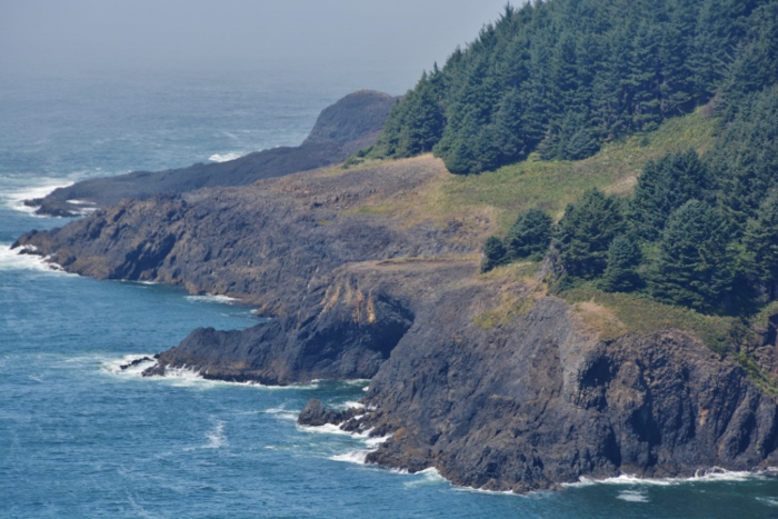 Oregon's central coastline